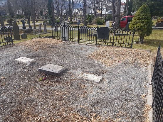 Stubber er frest bort på gravplass
